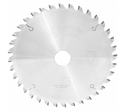 Диск пильный алмазный конический DELTA TOOLS 200x30x4.3/5.5x36T по МДФ, ДСП