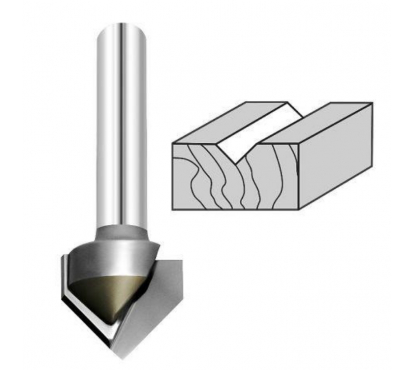 Фреза V образня 90° D=19x16x51 S=8 PROCUT