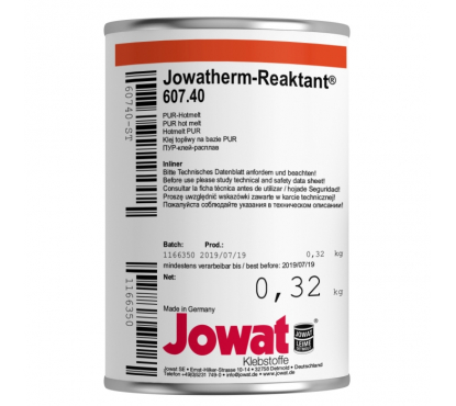 Клей ПУР Jowat Jowatherm-Reaktant 607.41 (Йоватерм Реактант) для приклеивания кромки 0.6 кг