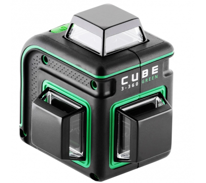 Лазерный уровень ADA CUBE 3-360 GREEN Ultimate Edition с калибровкой