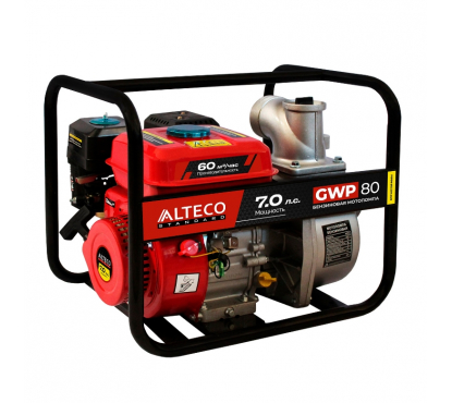 Мотопомпа бензиновая ALTECO Standard GWP80