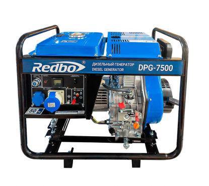 Дизельный генератор Redbo DPG-7500