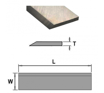 Нож строгальный Woodwork HSS 18% 410x30x3